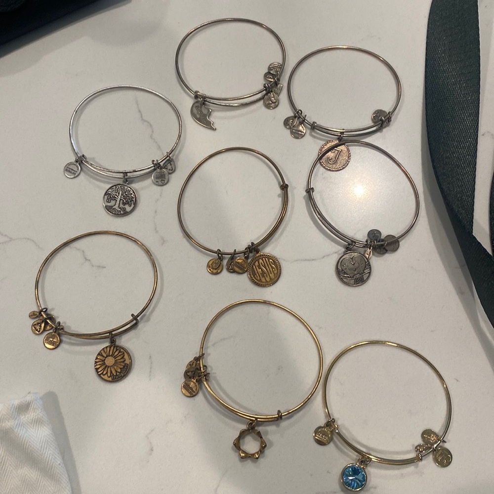 Alex and Ani bracelet bundle